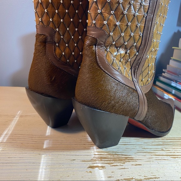 Donald J. Pliner Western Couture Boots - Picture 6 of 12